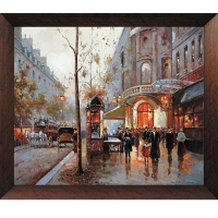 Картниа "Осень в городе", 40 см х 50 см артикул 2315b.
