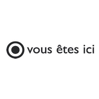 Стикер Paristic "Vous etes ici", 16х11 артикул 2486b.