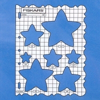 Трафарет Fiskars "Звезды" артикул 2549b.